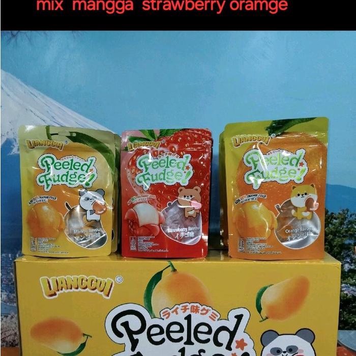 

[PAKET RESELLER] 1 DUS 40 PCS LIANGGUAI PERMEN JELLY LUNAK RASA BUAH (HALAL BPOM) Jeli