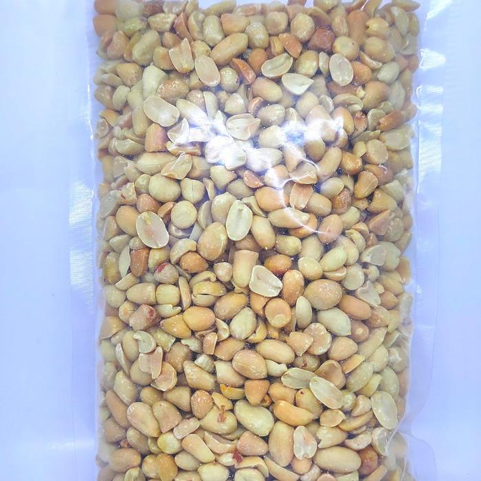 

1000gr Roasted Kacang Tanah Kupas/ KACANG BALI - Oven - Panggang - Rasa Original/ Asin I Size Sedang