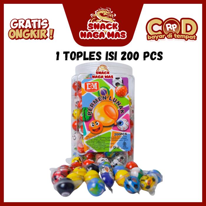 

DSM PERMEN LUNAK MINI [1 TOPLES ISI 200 pcs] Candy