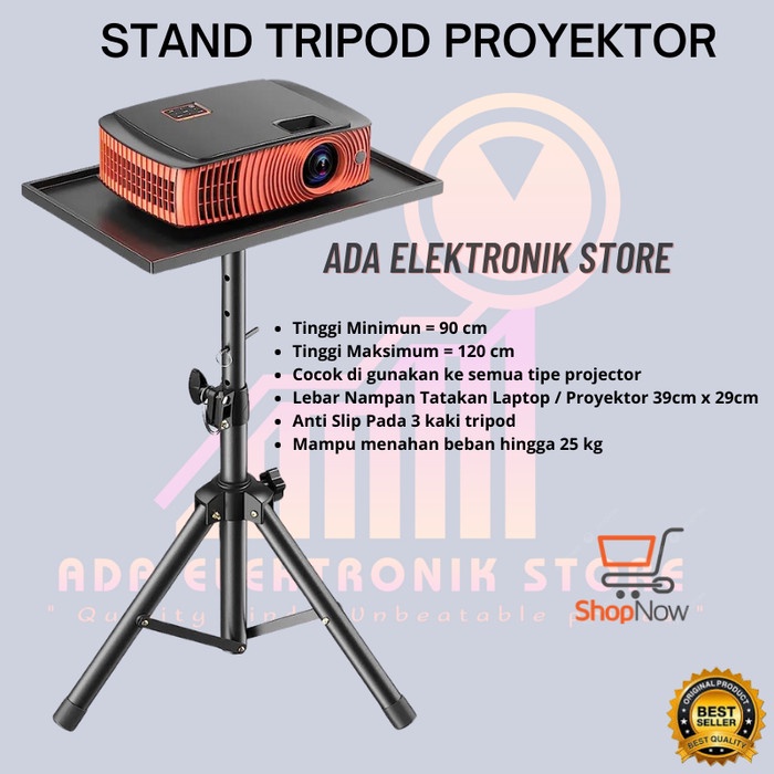 TRIPOD PROYEKTOR MEJA STAND TRIPOD PROYEKTOR LIPAT MULTIFUNGSI