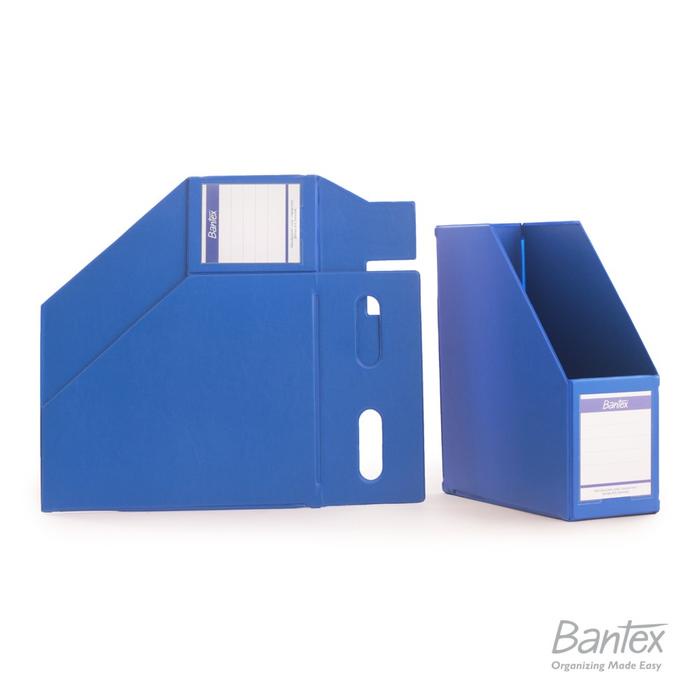 

[tmr] - Bantex Box File Magazine File Extra Jumbo Folio Cobalt Blue #4021 11