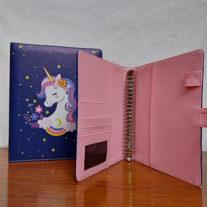 

[tmr] - BINDER PRINTING MOTIP UNICORN CUTE A5/RING 20, B5/RING 26