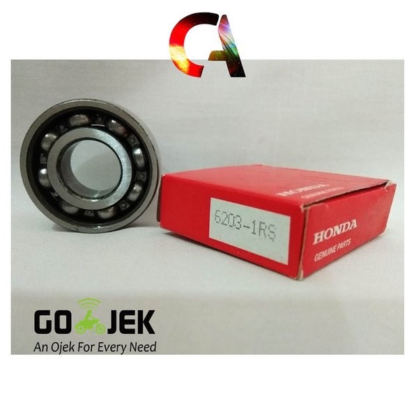 Bearing 6203 RS Honda Bantalan Bola 6203 RS Laher Lahar 6203RS Honda