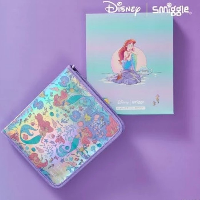 

Smiggle Ori Stationery Set Ariel Mermaid/ kado/ buku diary Kode 443