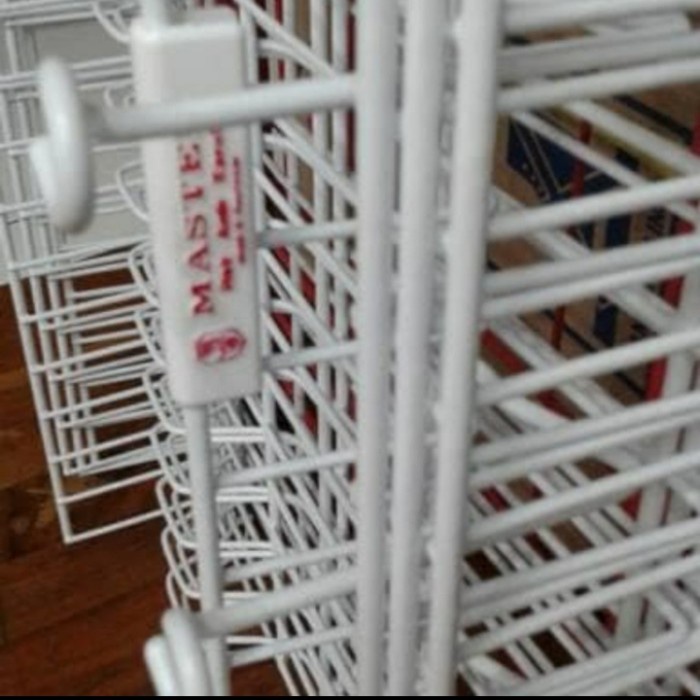 Rak Piring Master 4 Susun/Rak Piring Besi Master 4 Susun ORI/ASLI