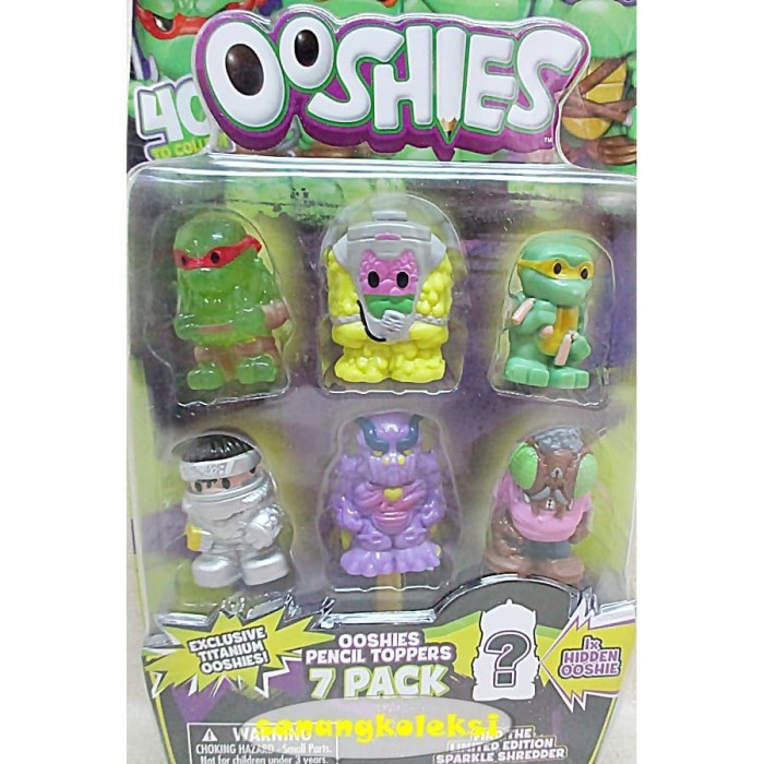 

Ooshies Pencil Toppers series 2 Dc comics 7 pack#G Kode 990