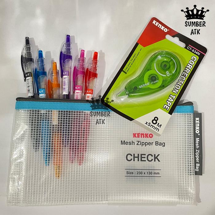 

PAKET Gel Pen K-1 ATK SET - SUMBER ATK Kode 297
