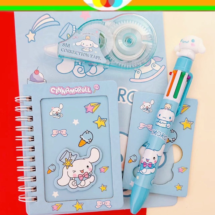

SET ALAT TULIS PULPEN DAN BUKU MEMO SANRIO SET PULPEN SANRIO STUDY SET SANRIO ALAT TULIS KANTOR