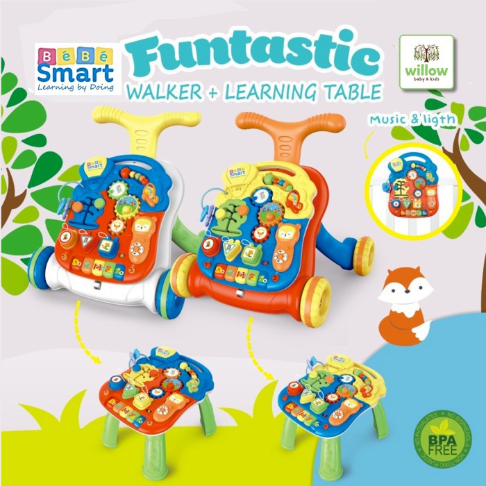 Push Walker - Bebe Smart Funtastic Walker