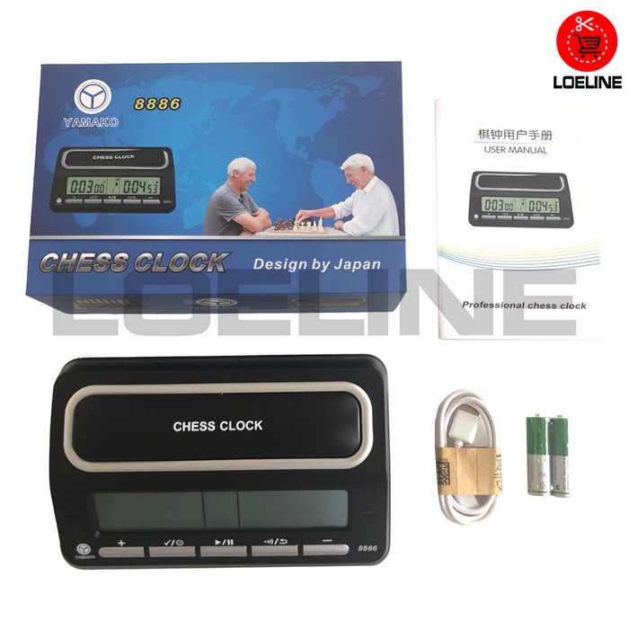 [tsb] - Timer Jam Catur Digital Yamako 8886 Asli Original