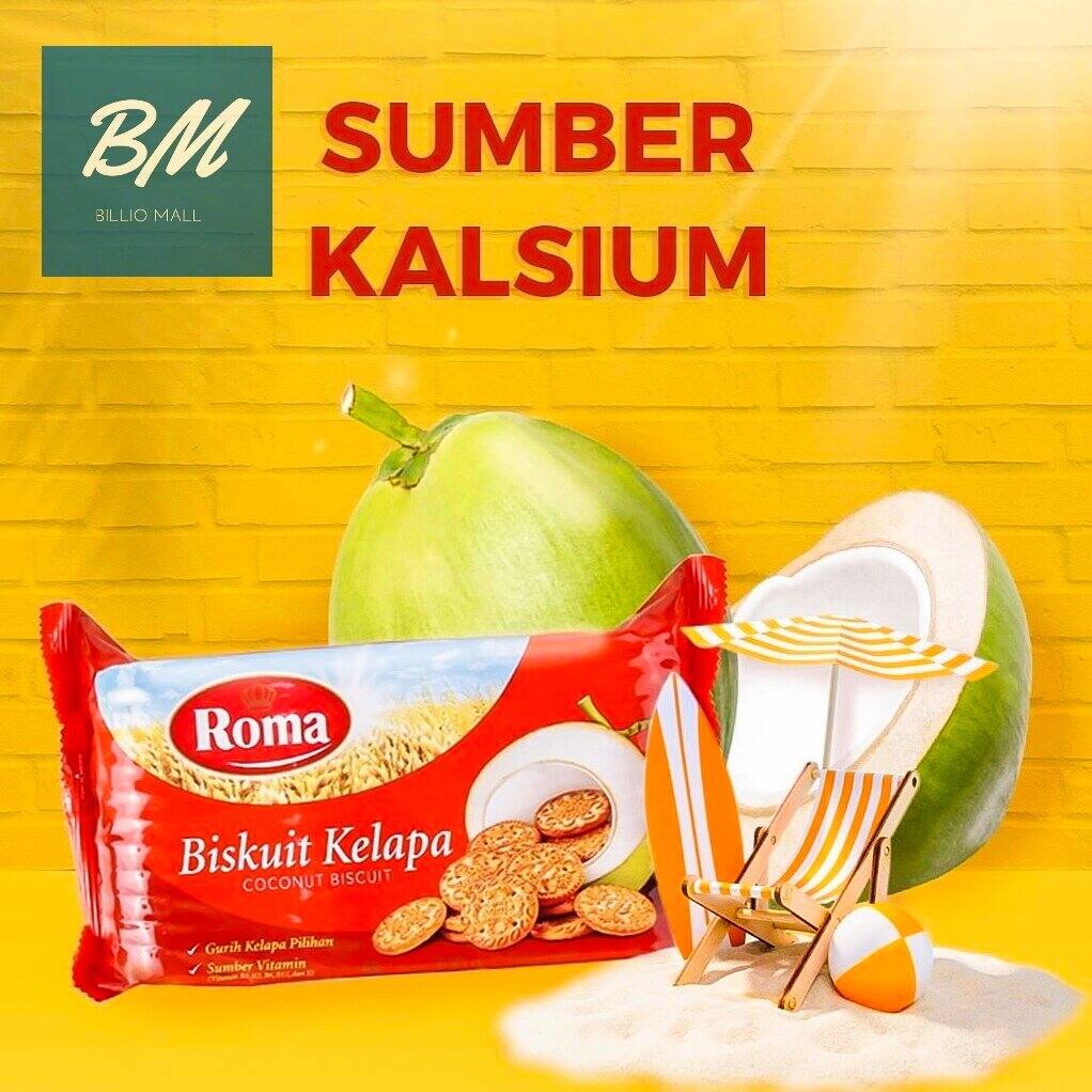 

ROMA Biskuit Kelapa 300 gr Biskuit Kelapa Biskuit enak Cemilan Enak Murah BPOM HALAL COD Buatan