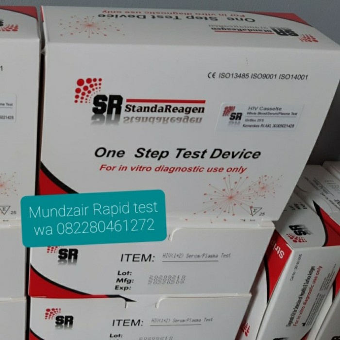 JTTOP" RAPID TEST HIV STANDAREAGEN ISI 25 TEST