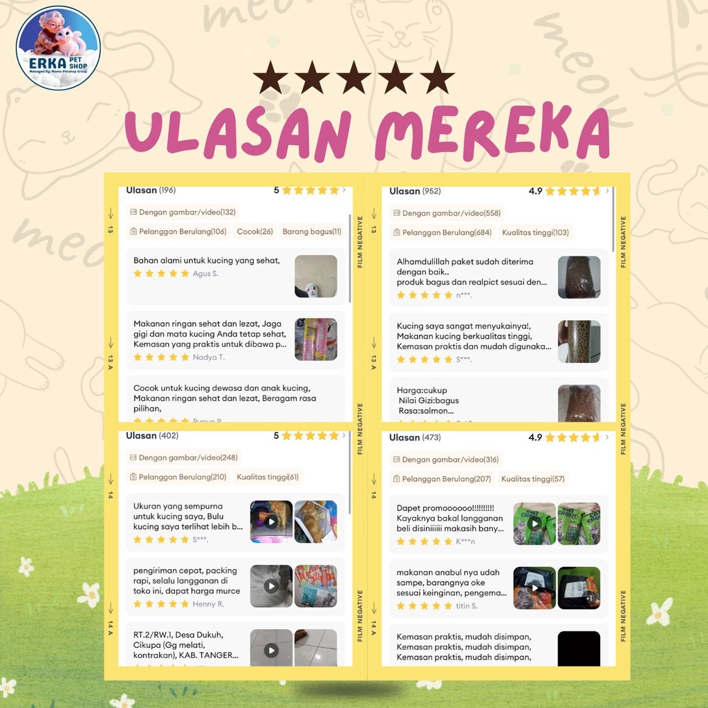 

Makanan Kering Kucing LEZATO 1 KG Kemasan Freshpack