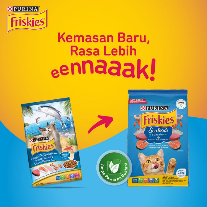 

FRISKIES Adult Seafood Sensation Makanan Kering Kucing Dewasa 6 kg