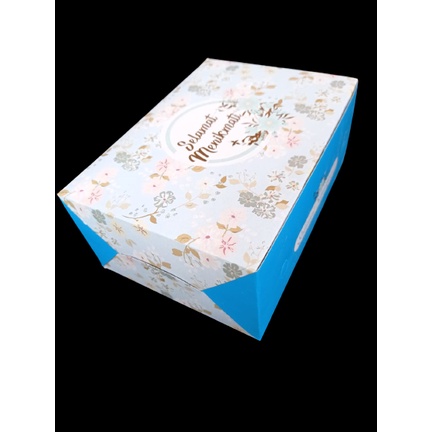 

Dus kue, dus ulang tahun, dus makanan, dus snack, dus kue kecil Jasmine blue, Dus warna Biru Uk.