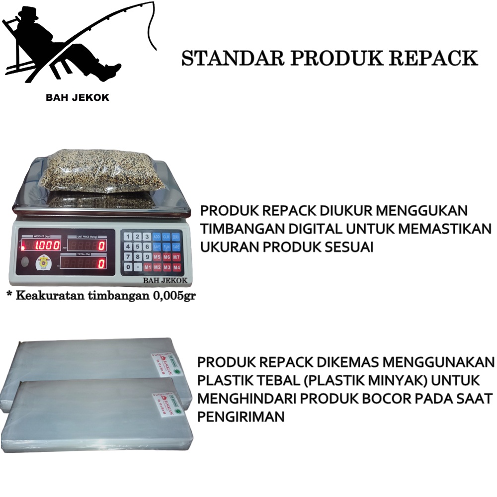 

Kinoy Murni Kristal Pengeras Umpan Jitu Pancing Kolam & laut (500gr)