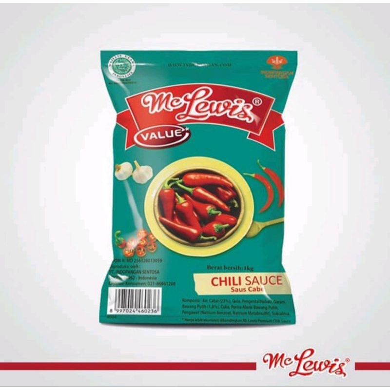 

HJE Mc Lewis Chili Sauce Value - 1 Kg