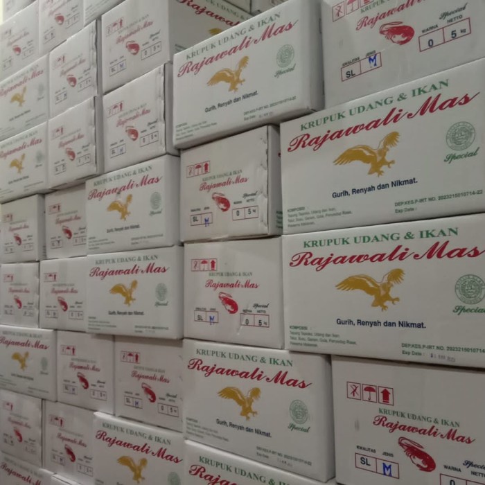 

kerupuk udang wangi gurih renyah 1 dus 5 kg super grosir murah fresh