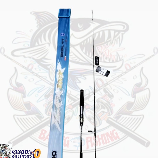 Bagus Joran Carbon Solid Daido Trisula Teror Jigging 180Cm Pe3 Pe4 Pe5 Pe6