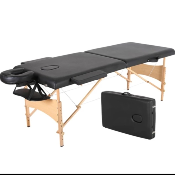 ranjang pijat kaki lipat tempat tidur salon facial terapi folding bed
