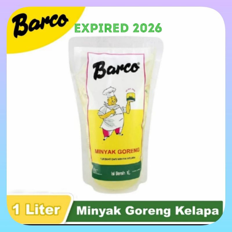 

HJE Minyak Goreng Barco 1L 1 Liter