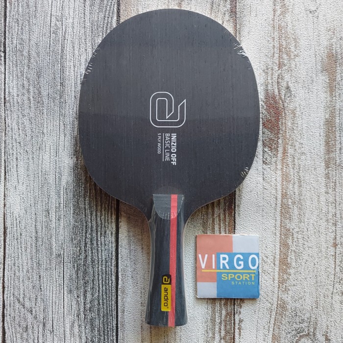 Andro Inizio offensive 5plywood FL kayu blade bat bet pingpong 100%ORI