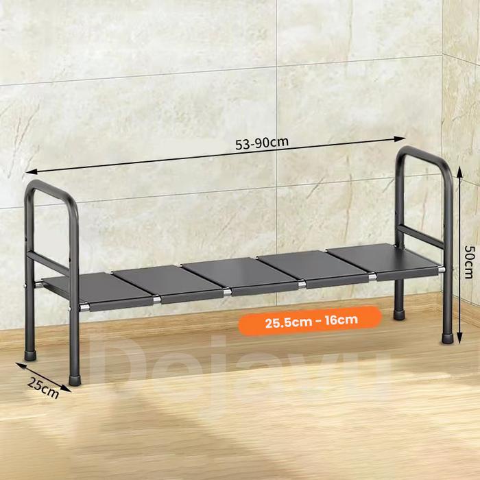 SALE PROMO DEJAVU RAK PANCI BAWAH WASTAFEL KITCHEN SET PENYIMPANAN DAPUR SERBAGUNA STAINLESS STEEL