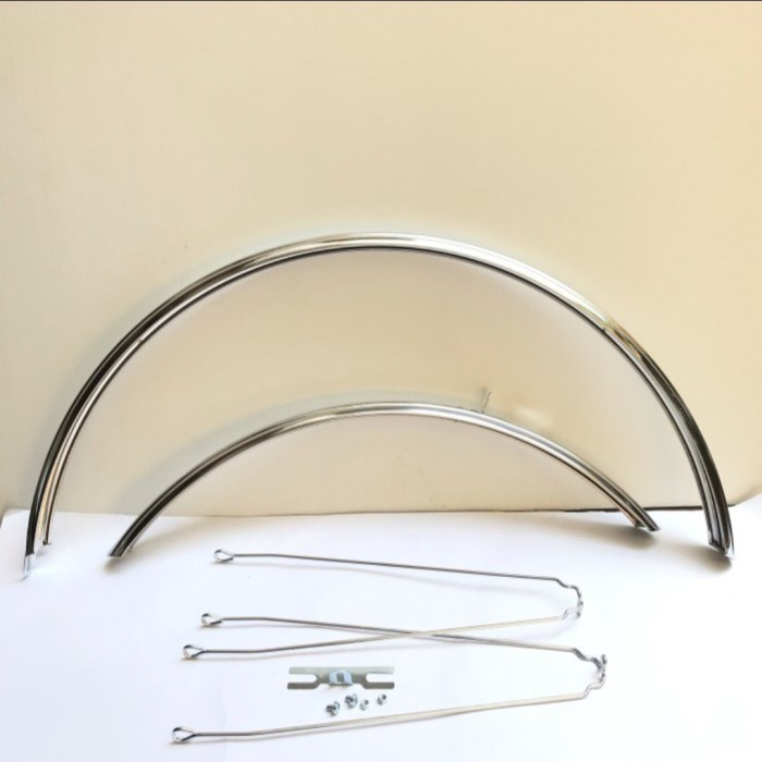 Scarlet - Spakbor Sepeda 700C 27 Balap Fender 26" Fender 20 Inchi Spakbor 24"