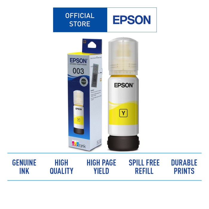 Epson Cartridge T00V4 003 For L3110 - Yellow