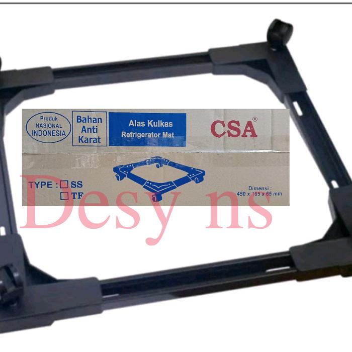 Roda Kulkas / Kaki Kulkas / Roda Kulkas 2 pintu dan 1 pintu / Kaki Kulkas / Alas Serbaguna / Tatakan