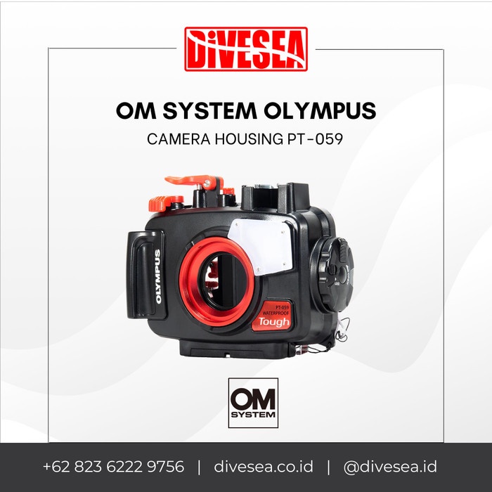 OM SYSTEM Olympus Camera Housing PT-059 for TG-7, TG-6 & TG-5