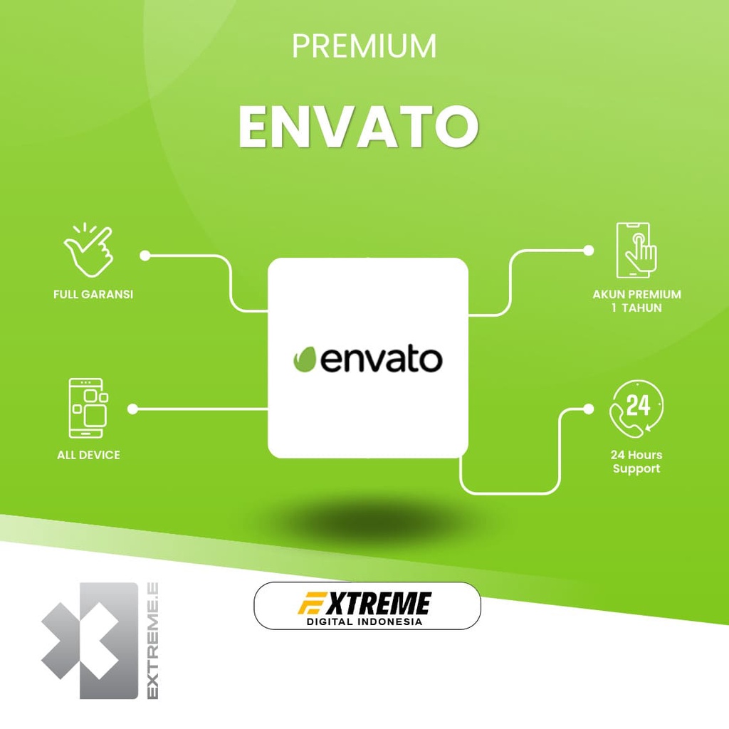 Envato Elements Premium 1 Tahun Resmi Bergaransi (Proses Instant)