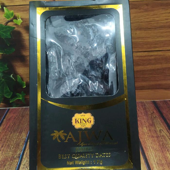 

Kurma Ajwa Jumbo Syifa 1Kg Kurma Nabi Ajwa Madinah Premium King Dates