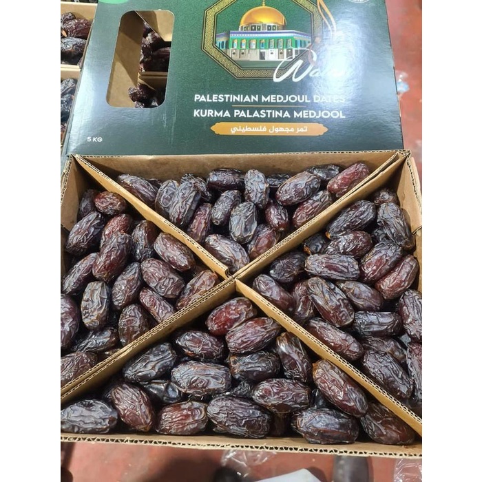 

Kurma Medjool Palestine 1kg Kurma Premium Alami Fruity