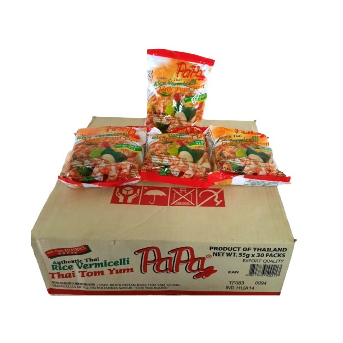 

Papa Rice Vermicelli Tom Yum / Papa Bihun Tom Yum 1 Dus (30bgks)
