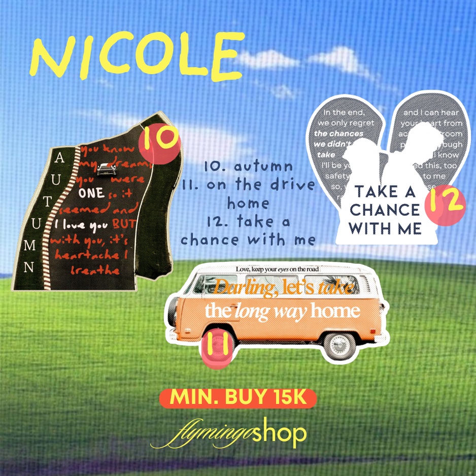 

IK! sticker NICOLE - NIKI album lyrics songs