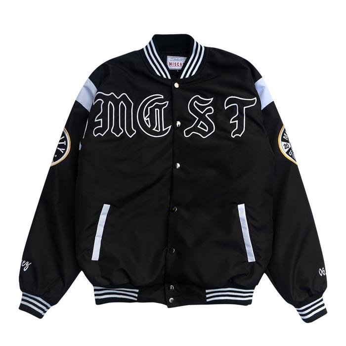 Miscast Varsity Jaket Vintage Chavez Black