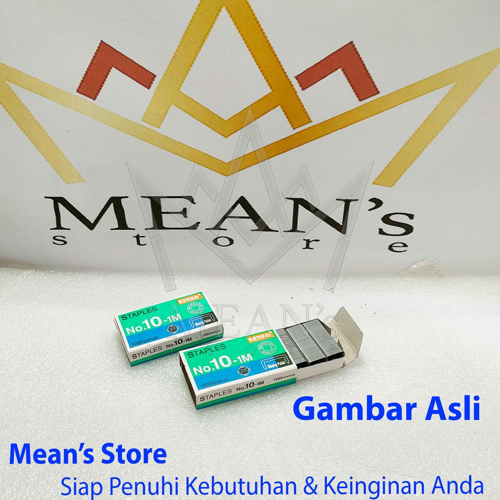 

iK! Isi Staples Kenko No.10 / Reffil Stapler No 10 / Isi Hekter HD 10