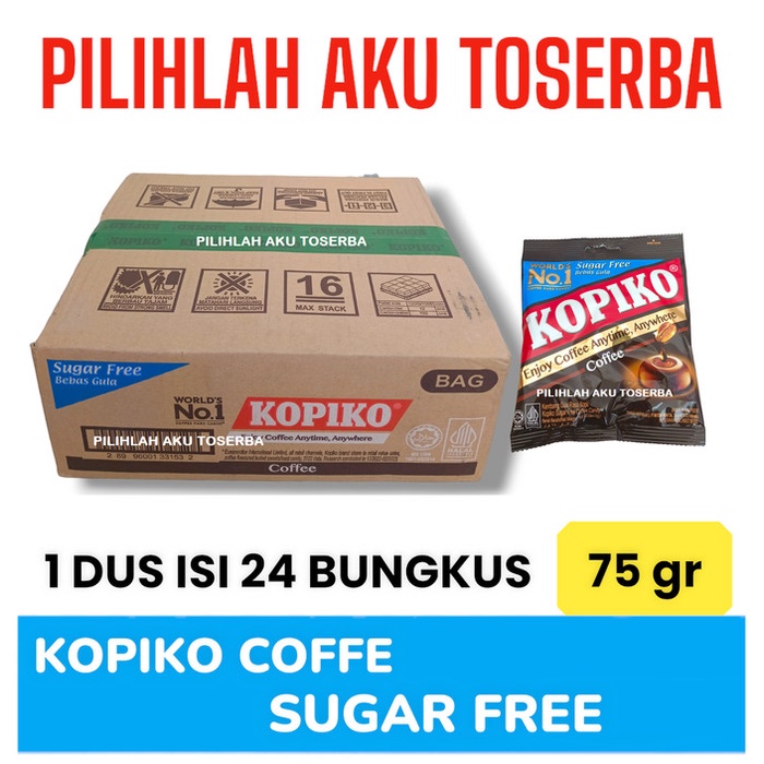 

Terlaris Permen Kopi Kopiko Sugar Free Bebas Gula - ( Harga 1 Dus Isi 24 Bungkus ) Ready