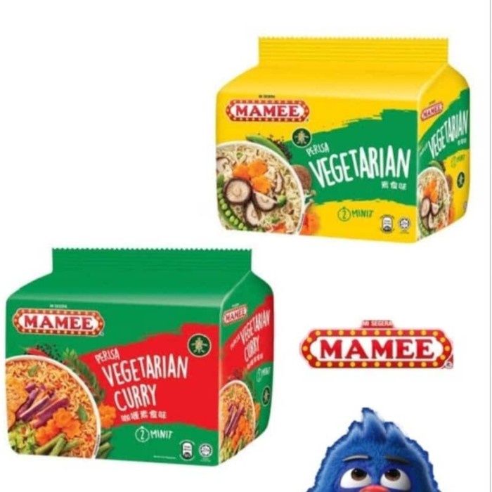 

Ready Mamee Mie Instant Vegetarian / Instant Noodle Vegetarian.