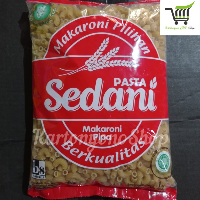

Ready Makaroni Sedani Pipa / Makaroni Rebus Sedani Pipa 1Kg - Ecer