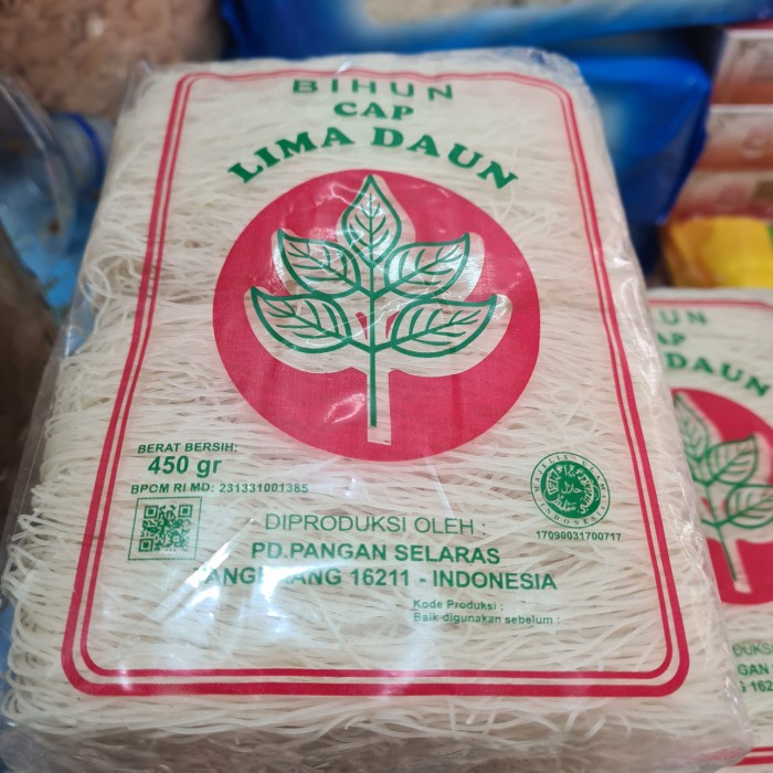 

Ready Bihun 5 Daun 450Gr