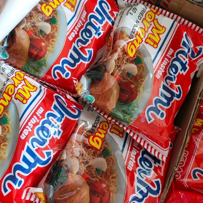 

Ready Dapat 1 Karton/ 40 Pack Mie Instan Intermie Murah Indofood Hot /Original Noodles Goreng Pedas