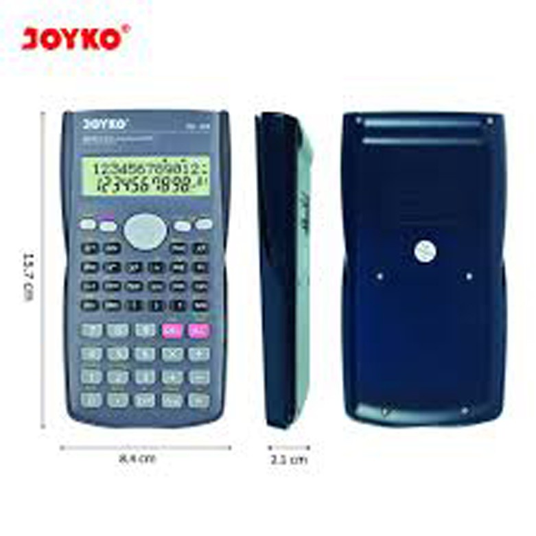 

iK! Joyko Calculator CC-23 Scientific Kalkulator Ilmiah 240 Functions CC23