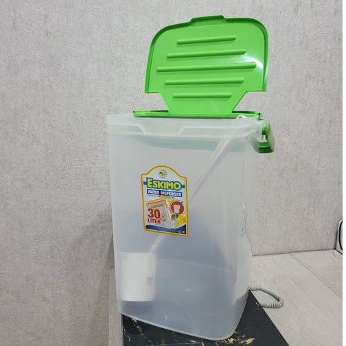 TOP WADAH ES BUAH 30 LITER AQUARIUM ES GAYUNG TABITHA ESKIMO WATER TANK -