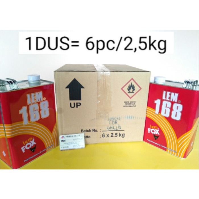 

SALE TERBARU LEM KUNING FOX 168 GALON 2.5 KG LEM HPL LEM 168 LEM TRIPLEK READYY