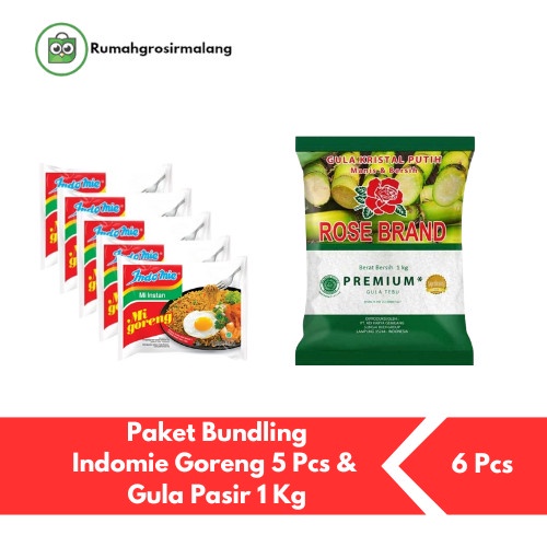 

Ready Paket Bundling Mie Goreng 5 Pcs & Gula Pasir 1 Kg - Random
