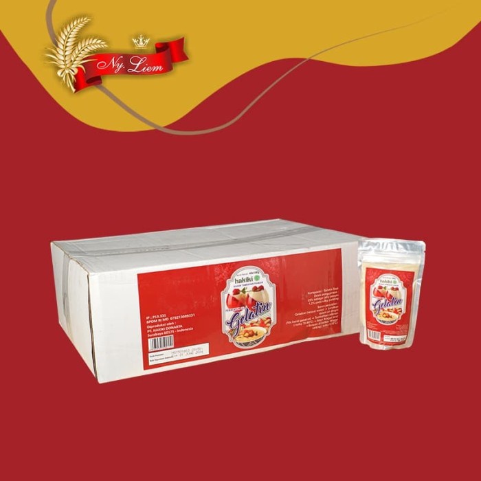 

HJK HAKIKI Gelatine Powder / Bubuk Gelatin