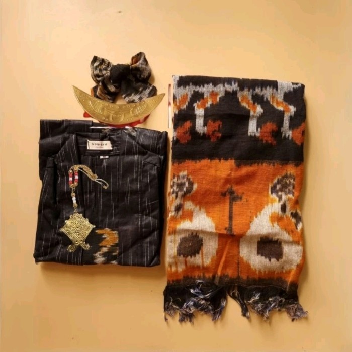 Best Seller Baju Adat Sumba Ntt Tenun Kebaya Anak