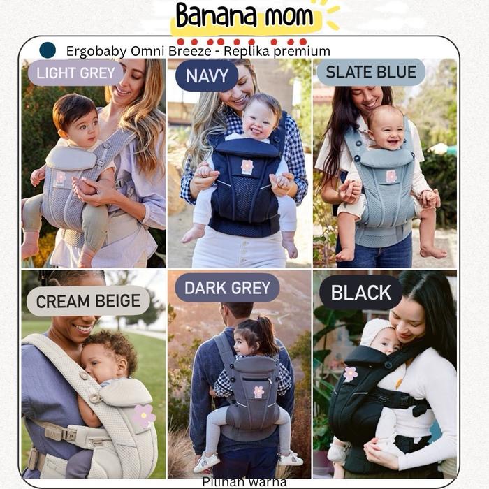Produk Viral Gendongan Omni Breeze Ergo Baby Mshape, Baby Carrier Hipseat, Gendongan Bayi Instant